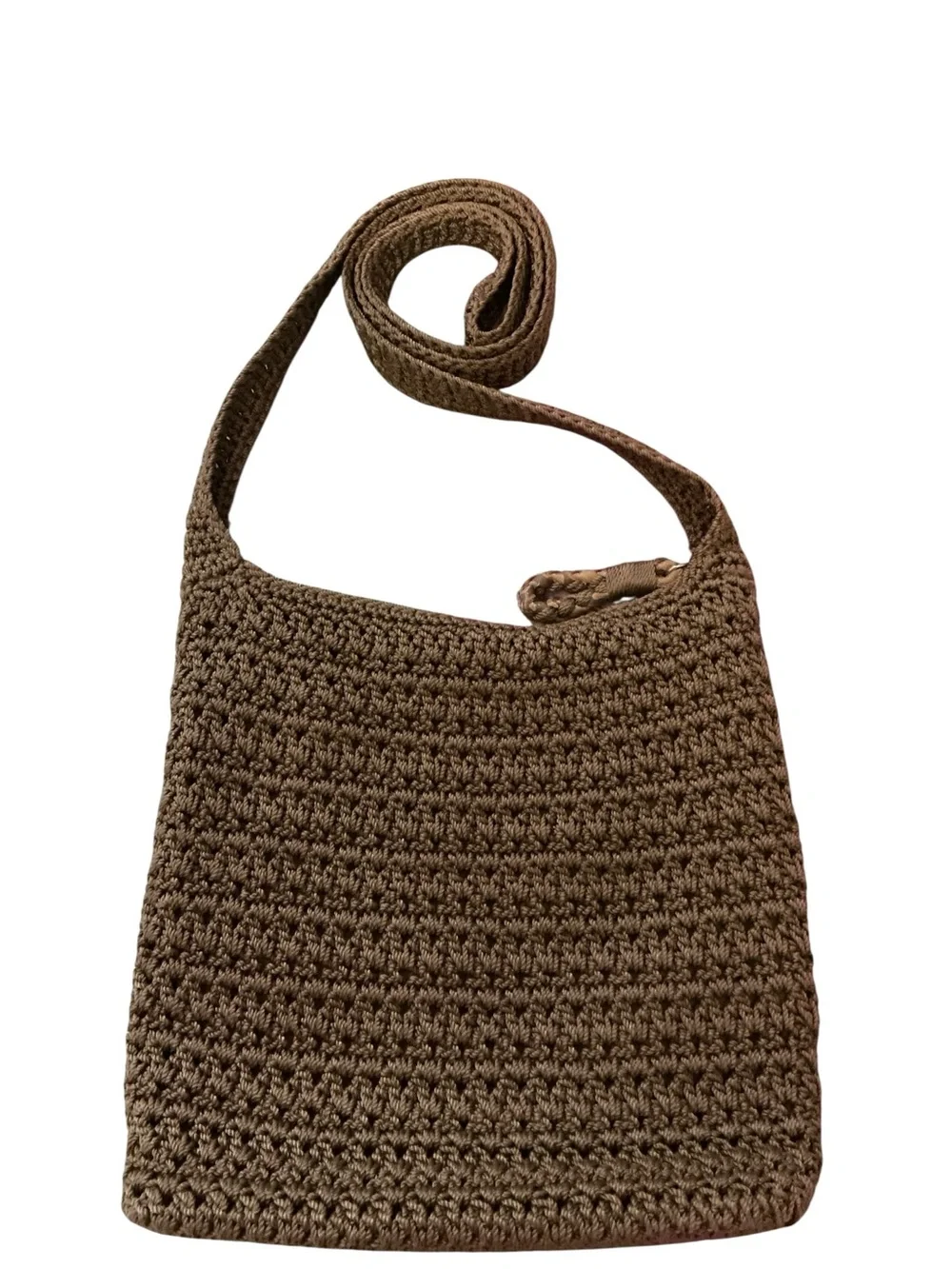 The Sak  Handwoven Crochet Crossbody Bag